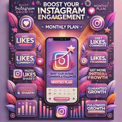 Instagram Engagement Growth - Monthly Plan - Top Cogent