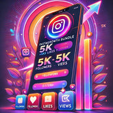 Instagram Growth Bundle: 5K Followers + 5K Likes + 5K Views - Top Cogent